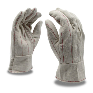 Cordova Safety Products 2420 Canvas Work Glove, L, Beige, 12/Pack - Default Title