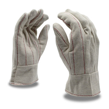 Cordova Safety Products 2420 Canvas Work Glove, L, Beige, 12/Pack - Default Title