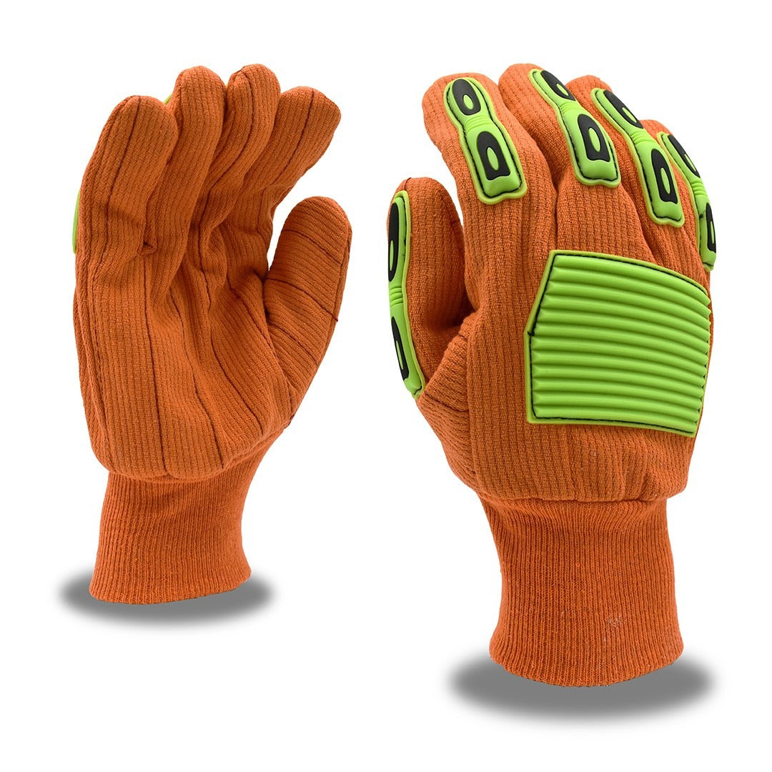 Cordova Safety Products 2800TPR Polyester / Cotton Glove, L, 12/Pack - Default Title