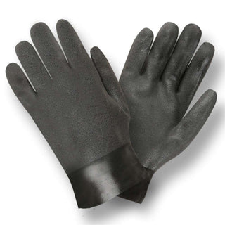 Cordova Safety Products 5110SJ PVC Glove, L, Black, 12/Case - Default Title