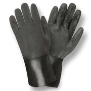 Cordova Safety Products 5112SI PVC Glove, L, Black, 12/Case - Default Title