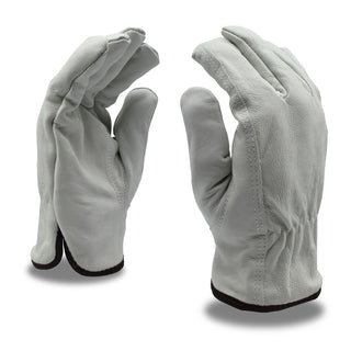 Cordova Safety Products 8240XXL Leather Glove, 2XL, Gray, 12/Pack - Default Title