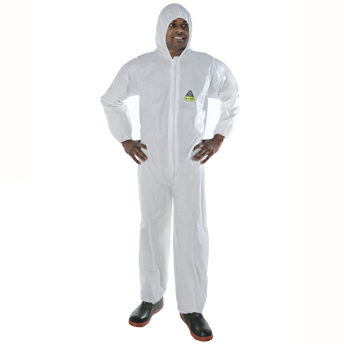 Cordova Safety Products Coverall, White, 25/Case - L