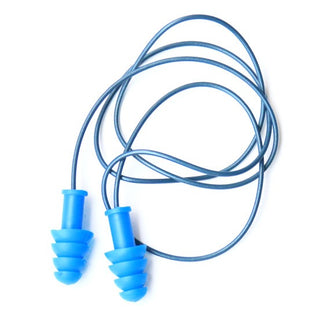 Cordova Safety Products EPRCMD01 Thermoplastic Earplug Pair, Blue, 100/Box - Default Title