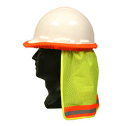 Cordova Safety Products Polyester Mesh Neck Shade, One Size Fits Most - Yellow
