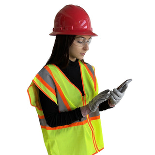 Cordova Safety Products Reflective Safety Vest, Orange - M