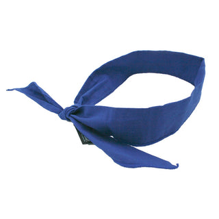 Cordova Safety Products Cotton Cooling Bandana, One Size Fits Most - Blue