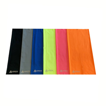 Cordova Safety Products Seamless Knit Fabric Cooling Multi-Tube, One Size Fits Most - Black