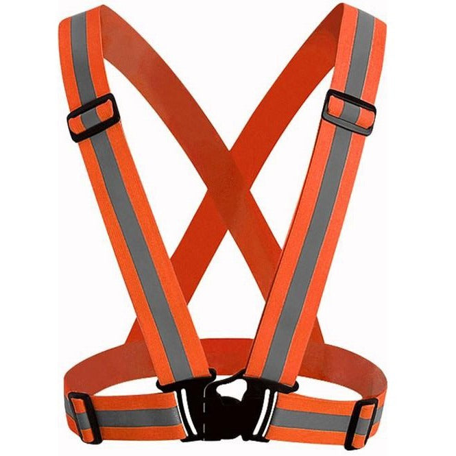Cordova Safety Products Polyester / Spandex Safety Suspender, One Size Fits Most - Orange