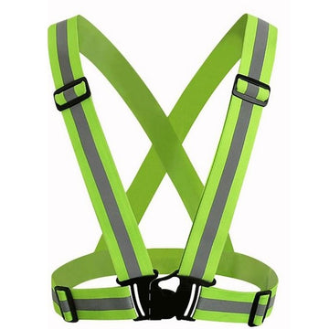 Cordova Safety Products Polyester / Spandex Safety Suspender, One Size Fits Most - Green