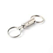KEY-BAK 0301-121 Chrome-Plated Zinc Key Holder, 1" x 3 5/16", Silver - Default Title