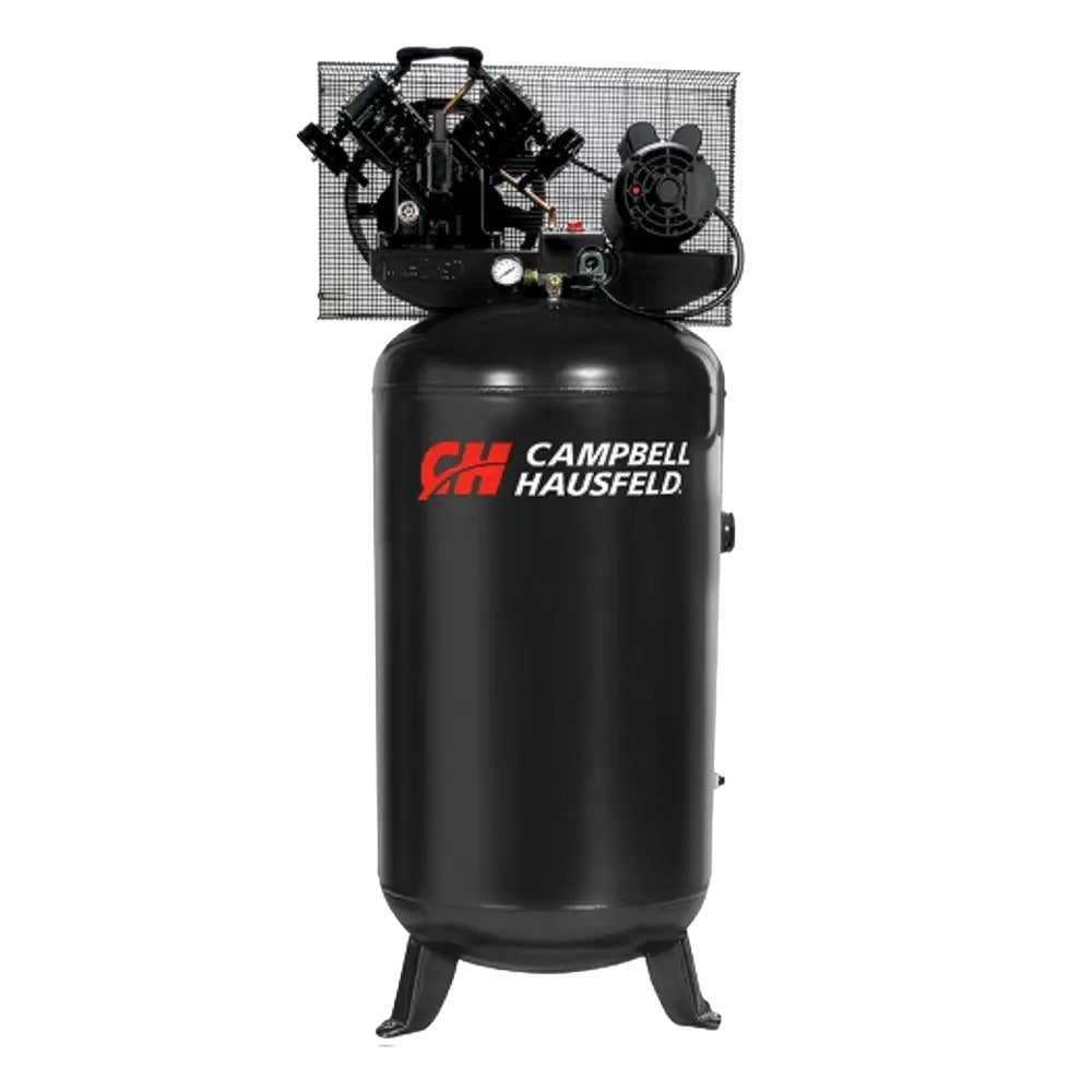 Campbell Hausfeld Cast Iron Air Compressor, 71" High - 23"