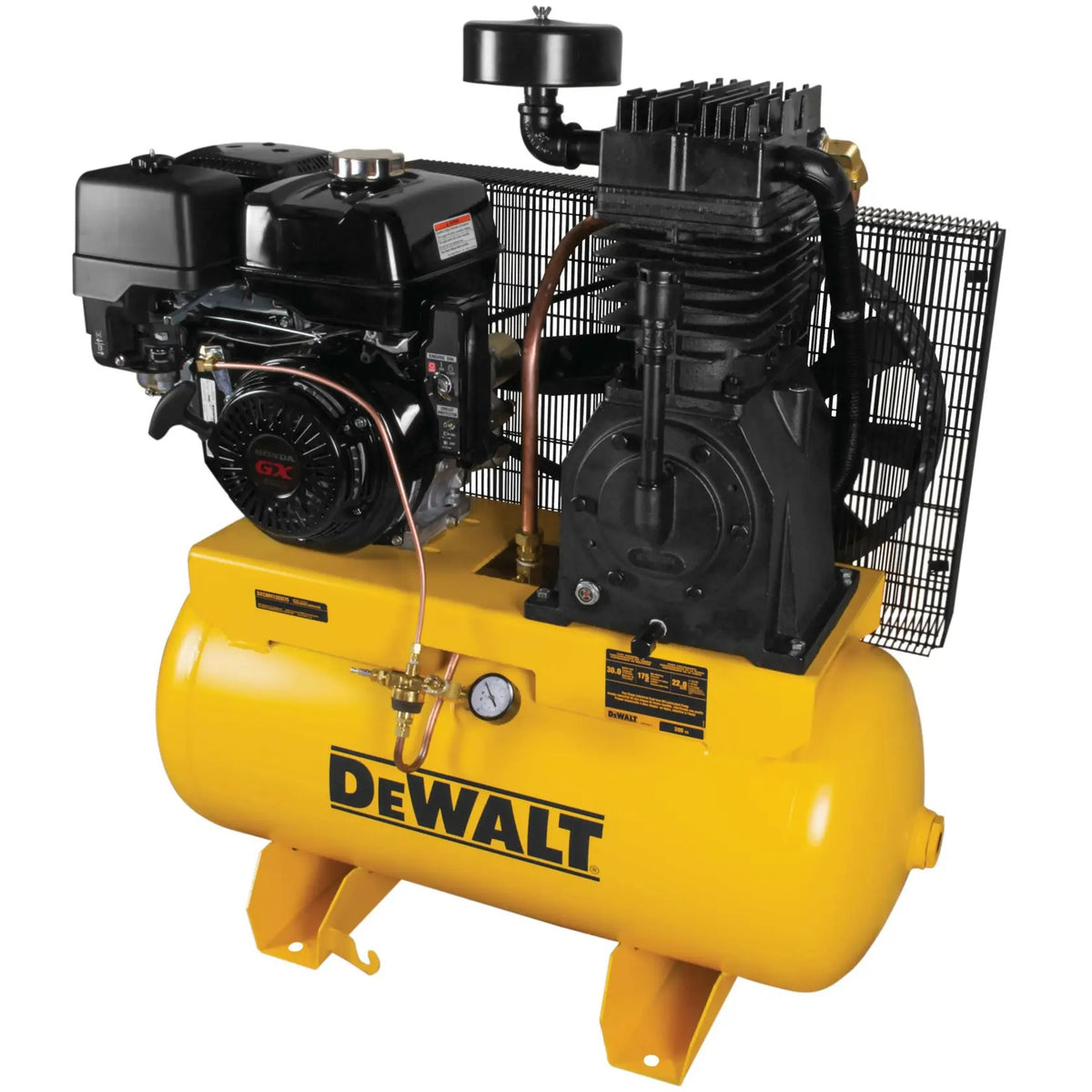 DeWalt DXCMH1393075 Cast Iron Air Compressor, 19 1/2" x 42", 120V - Default Title
