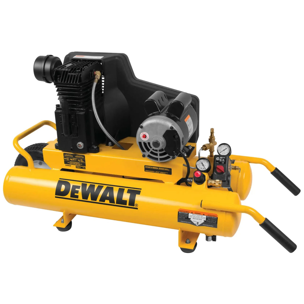 DeWalt DXCMTA1980854 Cast Iron Air Compressor, 45 11/16" Wide, 120-240V - Default Title