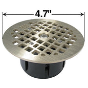 Guardian Drain Lock GDL-RFD-3500-S Floor Drain Grate, 4 3/4" Diameter - Default Title