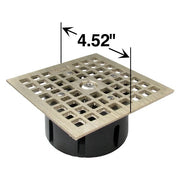 Guardian Drain Lock GDL-SFD-3500-J Floor Drain Grate, 4 1/2" x 4 1/2" - Default Title