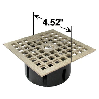 Guardian Drain Lock GDL-SFD-3500-J Floor Drain Grate, 4 1/2" x 4 1/2" - Default Title