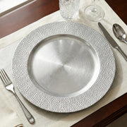 The Jay Companies Charge It by Jay Plastic Gold Charger Plate, 13" Diameter, 12/Pack - photo 4