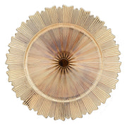 American Atelier Plate Jay Companies, 13" Diameter, 12/Pack - Gold