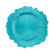 American Atelier 1270864-4 Plate Jay Companies, 13" Diameter, Turquoise, 12/Pack - Default Title