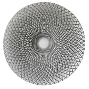 The Jay Companies Charge It by Jay Glass Gold Charger Plate, 12 3/4" Diameter, 12/Pack - Silver