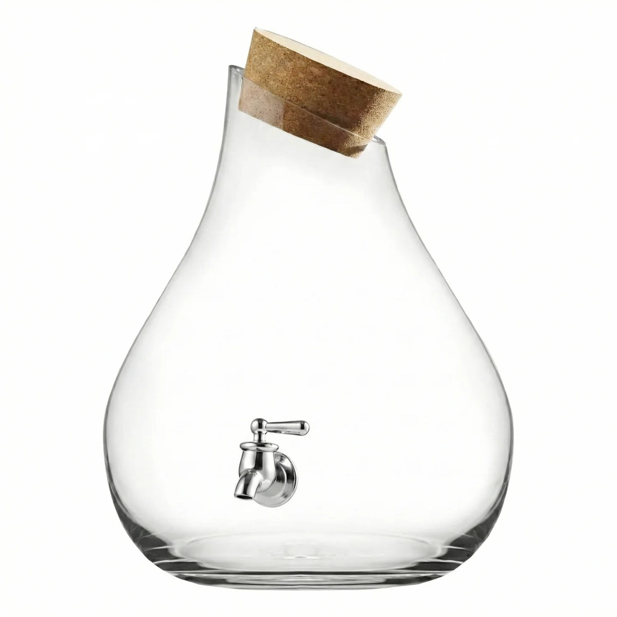 American Atelier 210200-RB Glass Beverage Dispenser, 2.5 gal., Clear - photo 2