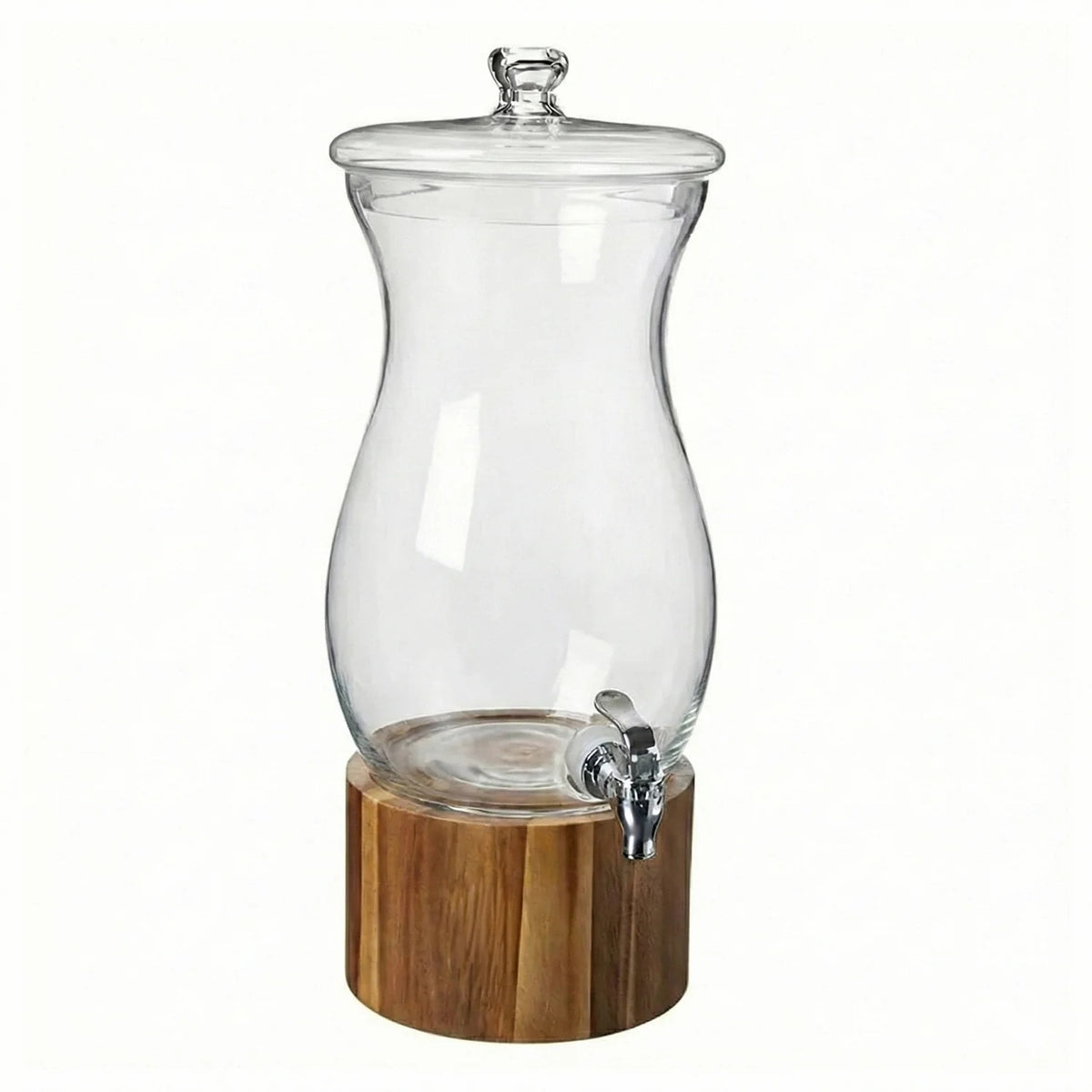 American Atelier Madera Glass Beverage Dispenser, Brown - photo 2