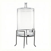Stylesetter 210947-RB Glass Beverage Dispenser, 2.5 gal., Black - photo 2