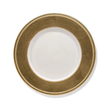 The Jay Companies Charge It by Jay Plastic Gold Charger Plate, 13" Diameter, 12/Pack - Gold