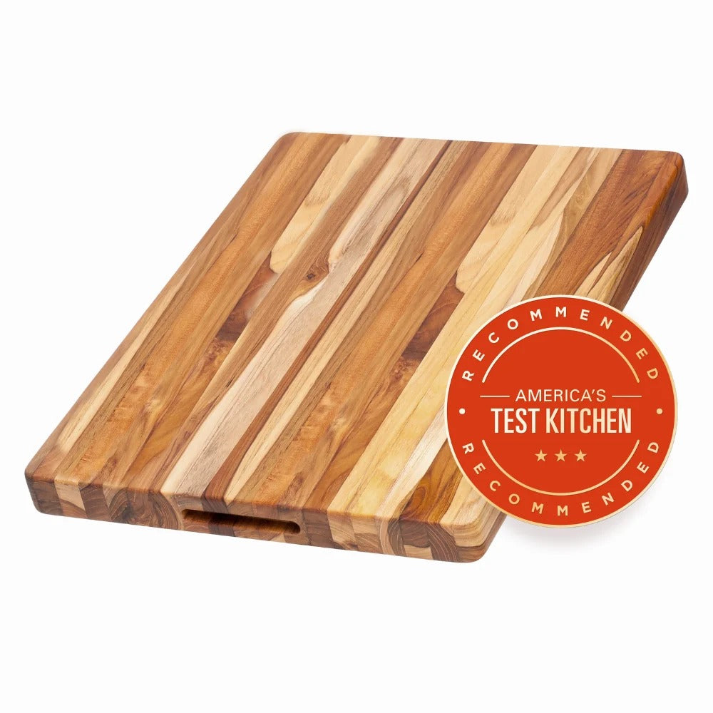 Teakhaus Traditional Teakwood Cutting Board, Brown - 20"