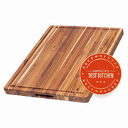 Teakhaus Traditional Teakwood Cutting Board, Brown - 24"