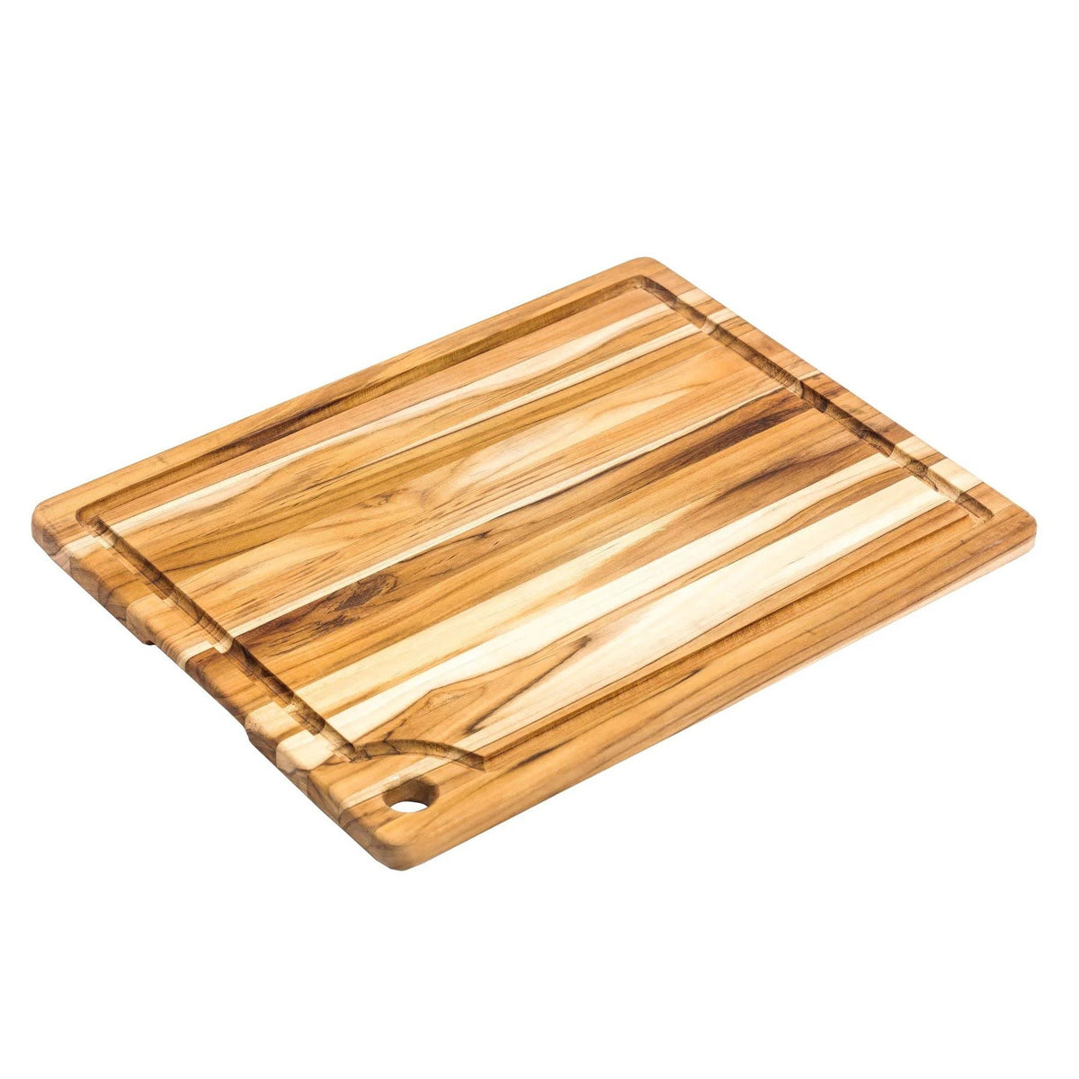 Teakhaus 110 Traditional Teakwood Cutting Board, 12" x 16", Brown - photo 6