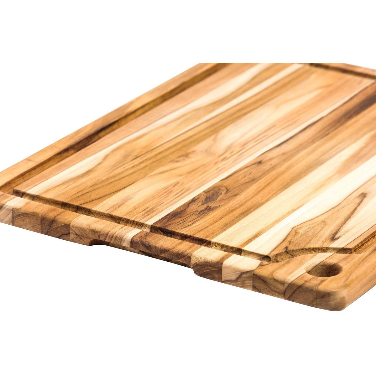 Teakhaus 110 Traditional Teakwood Cutting Board, 12" x 16", Brown - photo 7