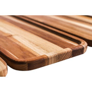 Teakhaus Essential Teakwood Serving Tray, 1/2" High, Brown - photo 3