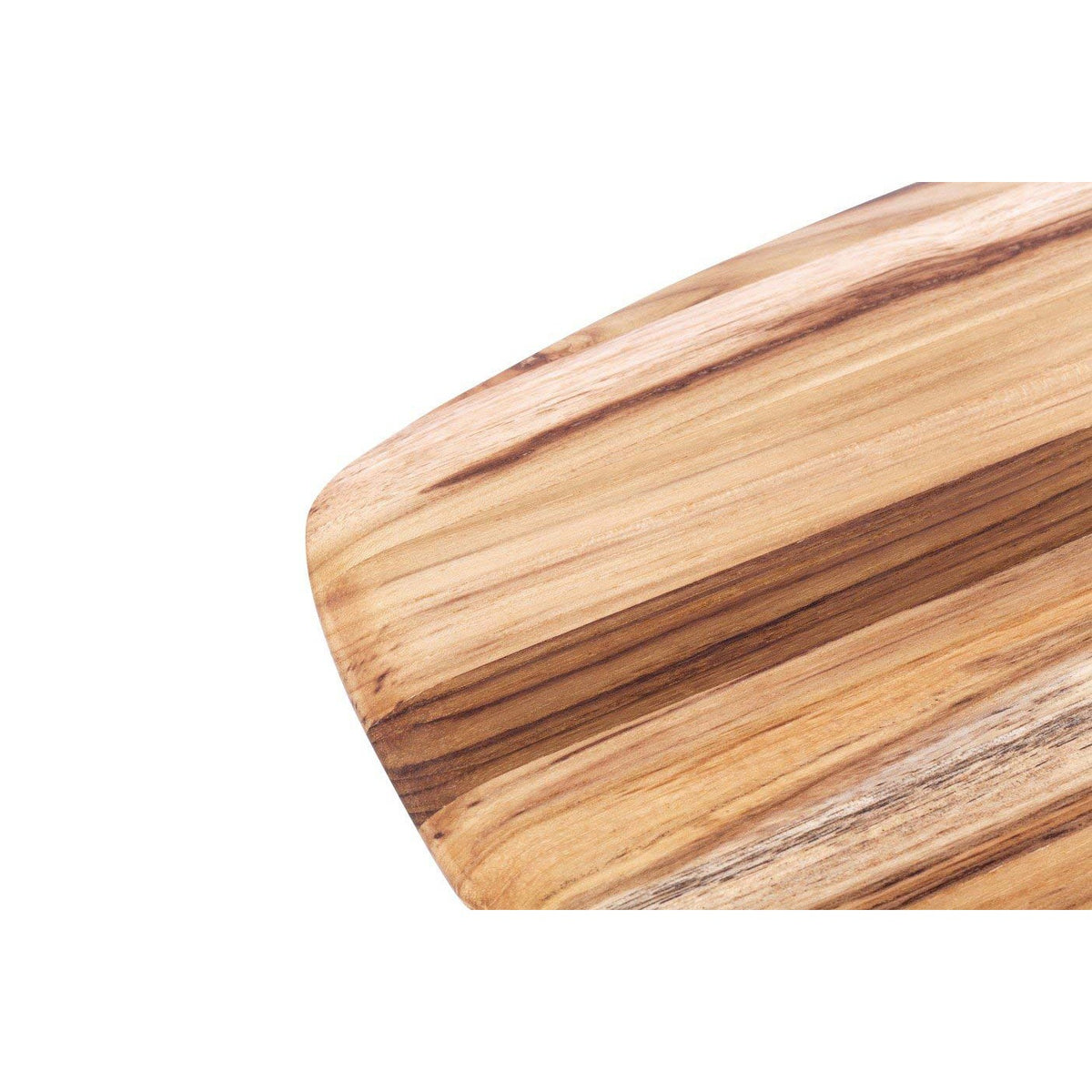 Teakhaus Elegant Teakwood Serving Board, 1/2" High, Brown - photo 4