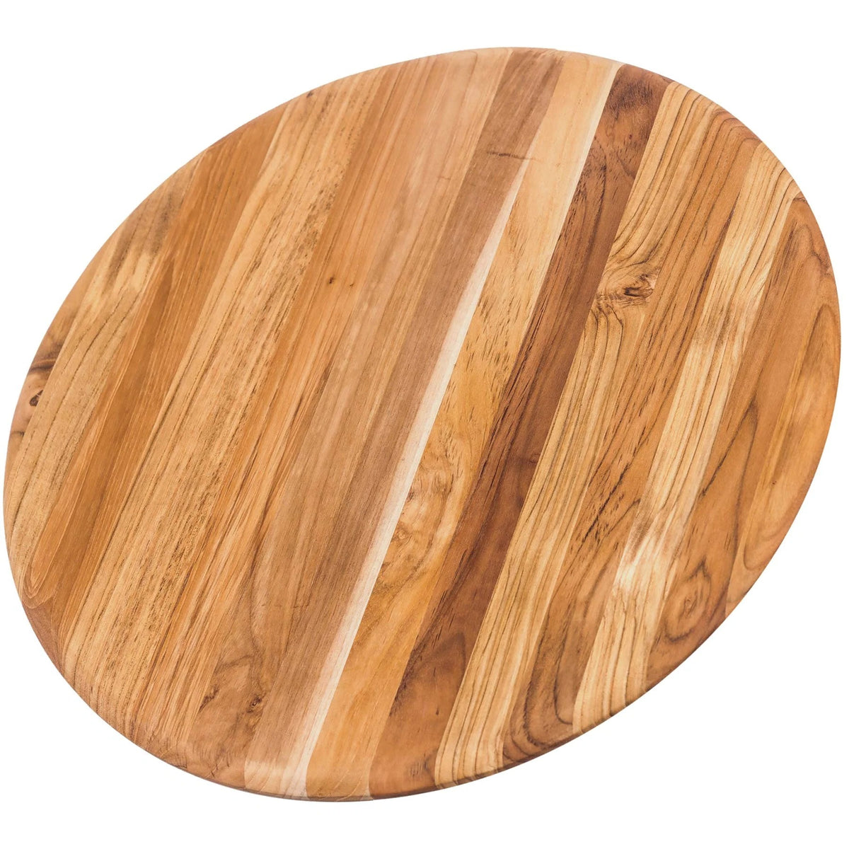Teakhaus Elegant Teakwood Serving Board, 1/2" High, Brown - 18"