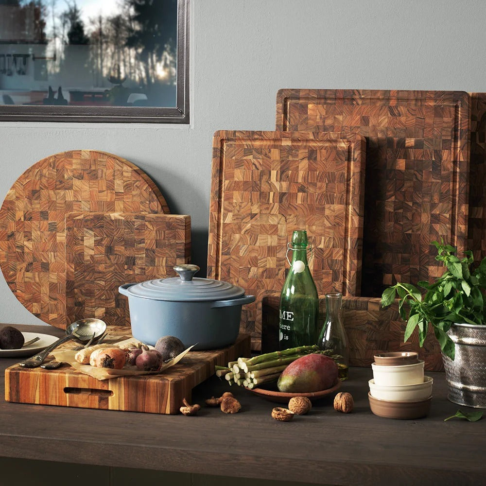 Teakhaus Butcher Block Teakwood Cutting Board, Brown - photo 2