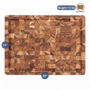 Teakhaus Butcher Block Teakwood Cutting Board, Brown - photo 7