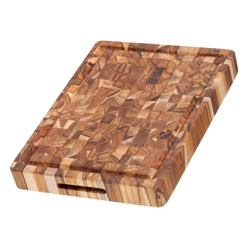 Teakhaus Butcher Block Teakwood Cutting Board, Brown - 20"