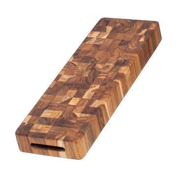 Teakhaus Butcher Block Teakwood Cutting Board, Brown - Rectangle