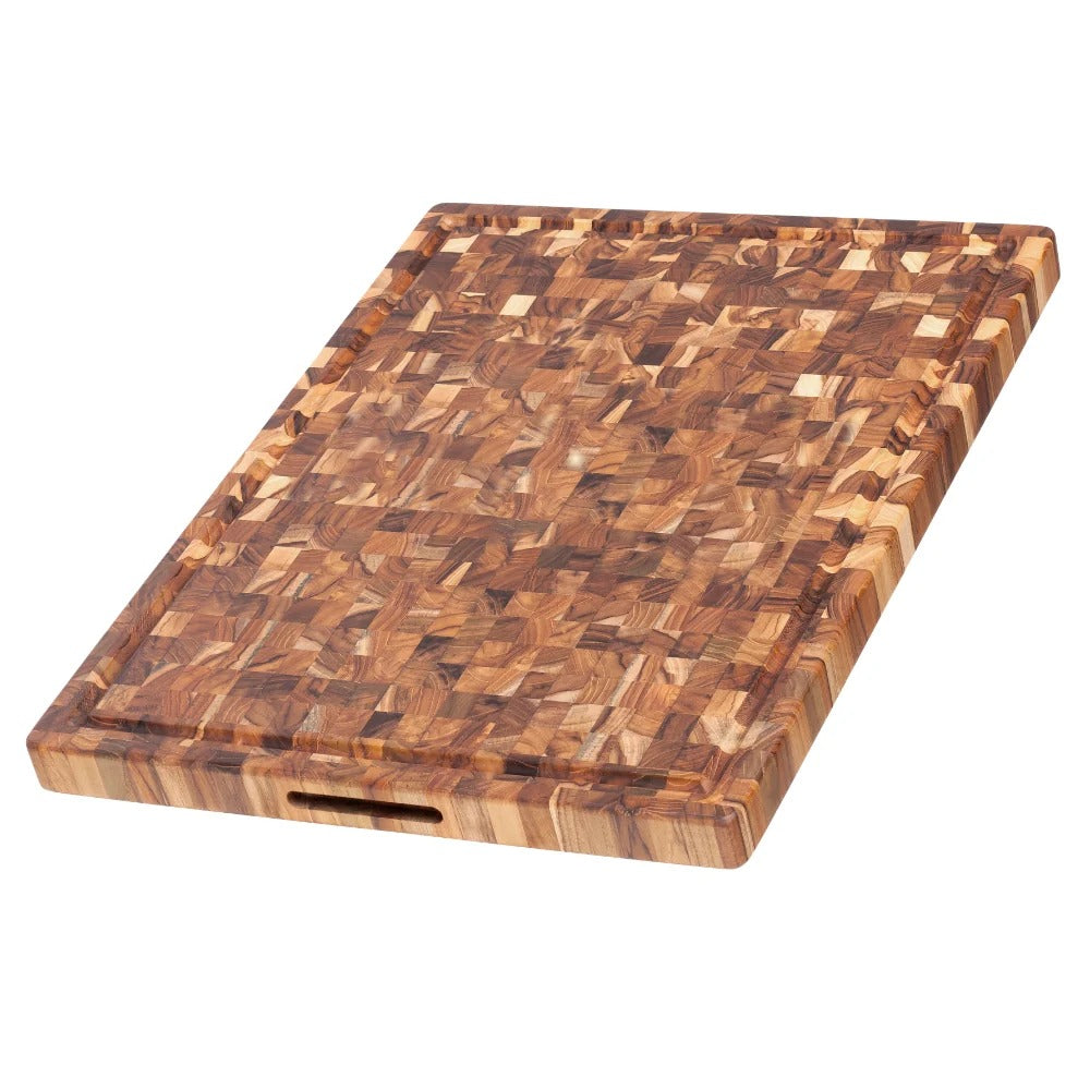 Teakhaus Butcher Block Teakwood Cutting Board, Brown - 24"