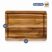 Teakhaus Essential Teakwood Cutting Board, Brown - photo 2