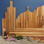 Teakhaus Specialty Atlas Teakwood Serving Board, 1/2" High, Brown - photo 4