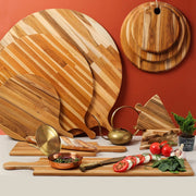 Teakhaus Specialty Atlas Teakwood Serving Board, 1/2" High, Brown - photo 6