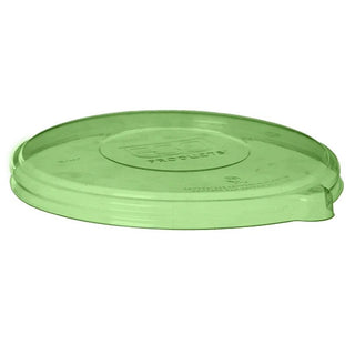 Eco-Products EP-BLLIDGN Veridian WorldView PLA Plastic Lid, 7 13/16" Diameter, Green, 400/Case - Default Title