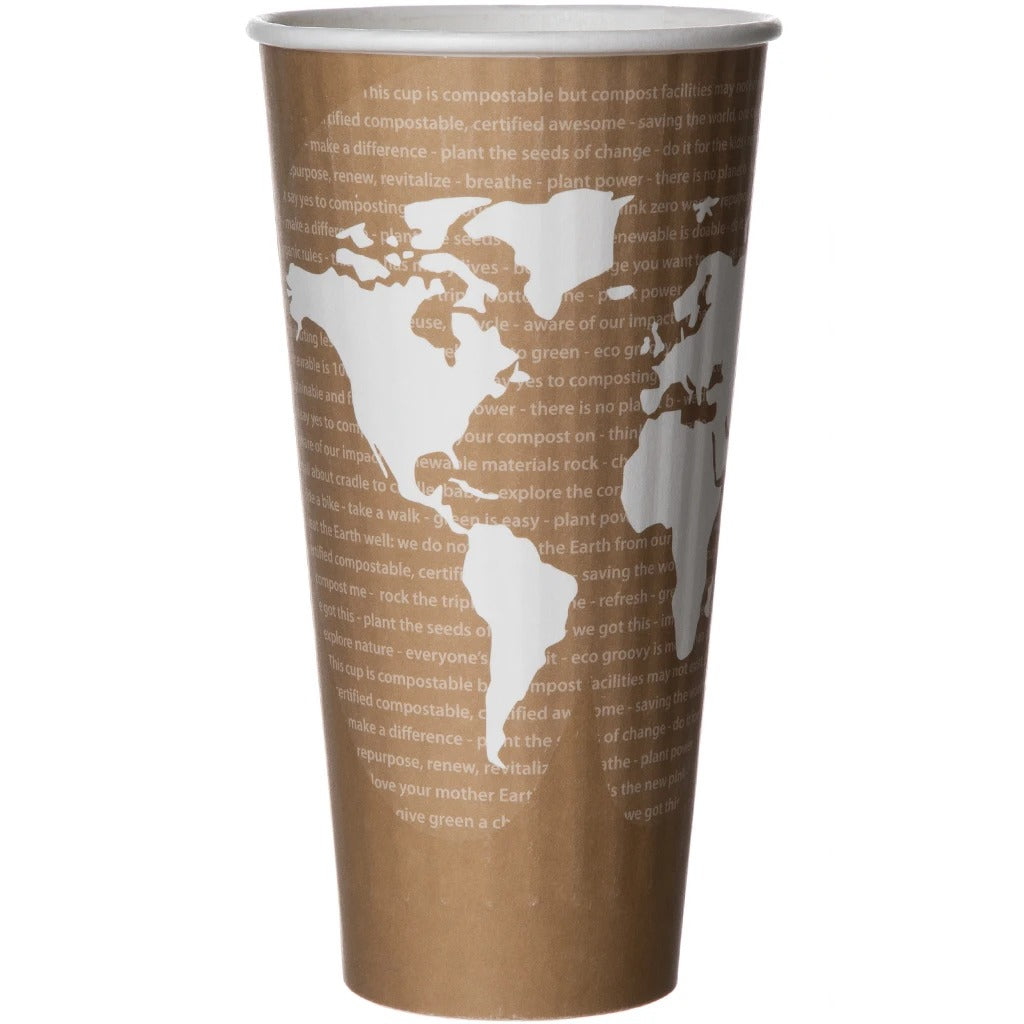 Eco-Products PLA Coated Paper Hot Cup - 20 oz.