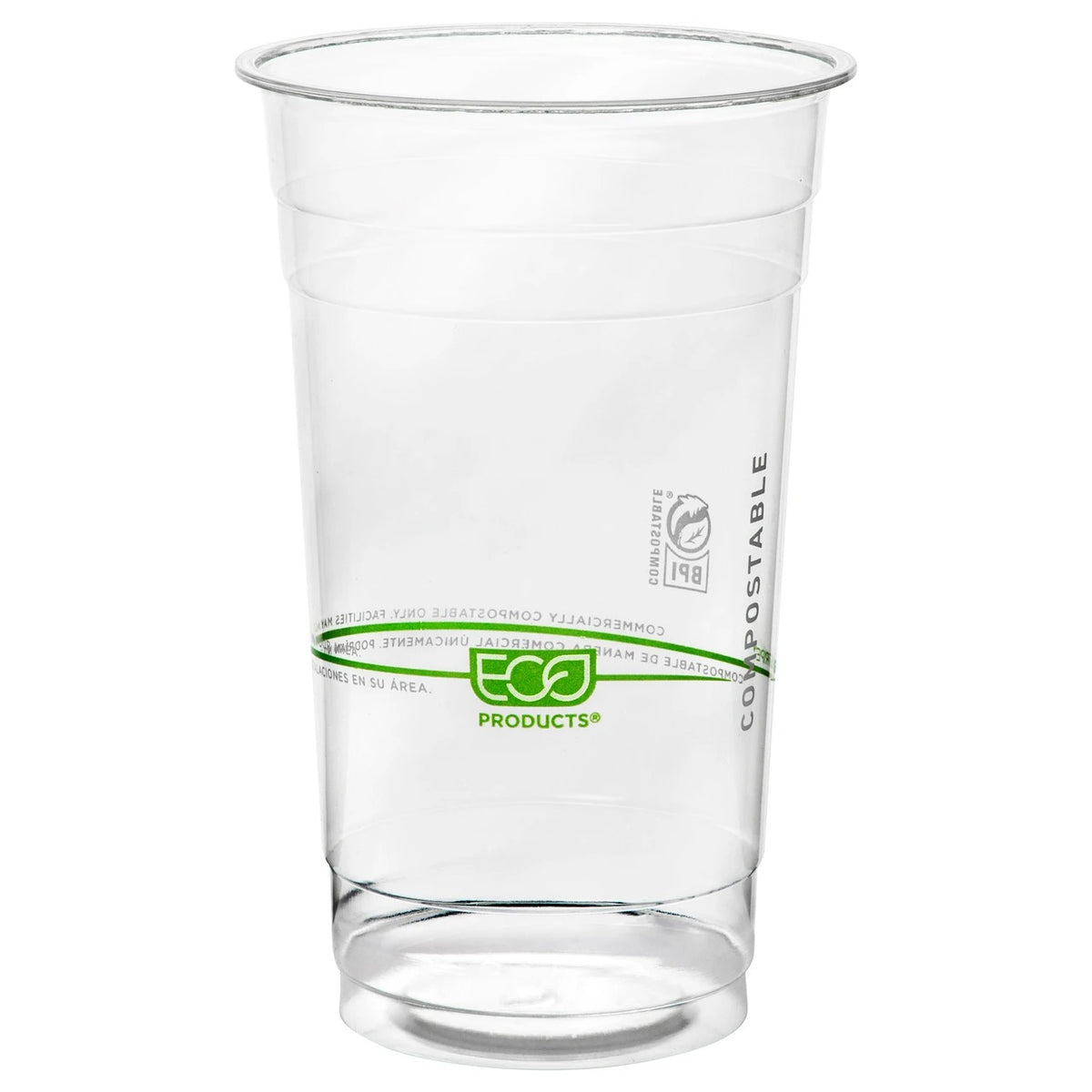 Eco-Products Plastic Cup, Clear - 24 oz.