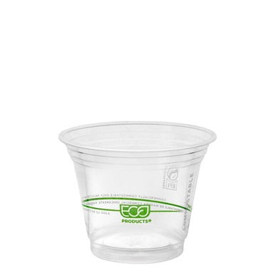 Eco-Products Plastic Cup, Clear - 9 oz.