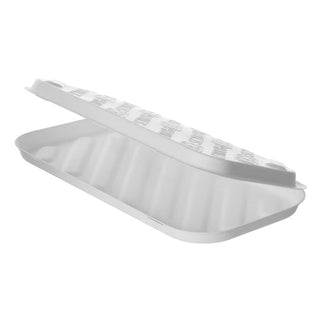 Eco-Products EP-HC137NFA Vanguard Clamshell Container, 7" x 13", White, 200/Case - Default Title