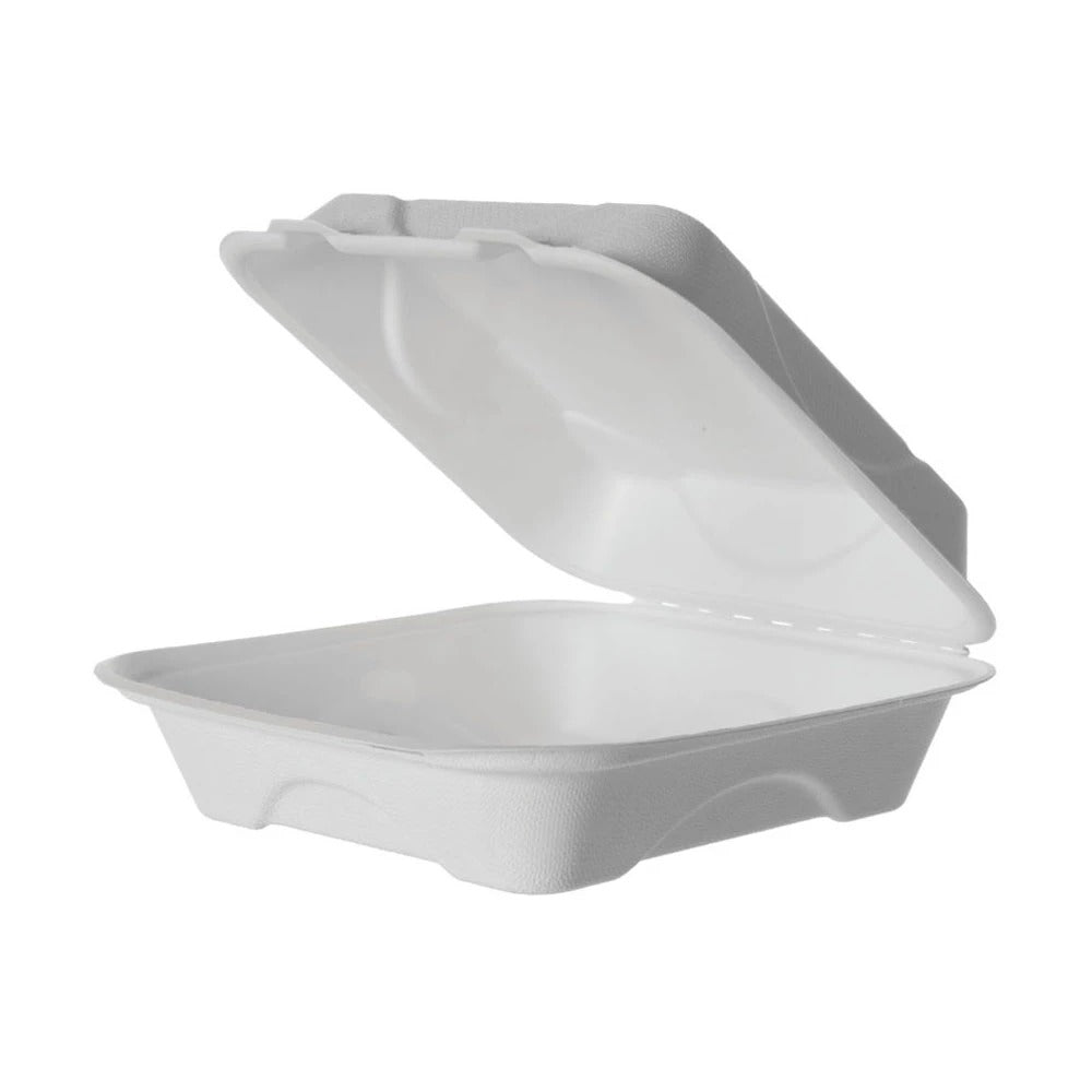 Eco-Products Vanguard Container, White - 8" x 8"